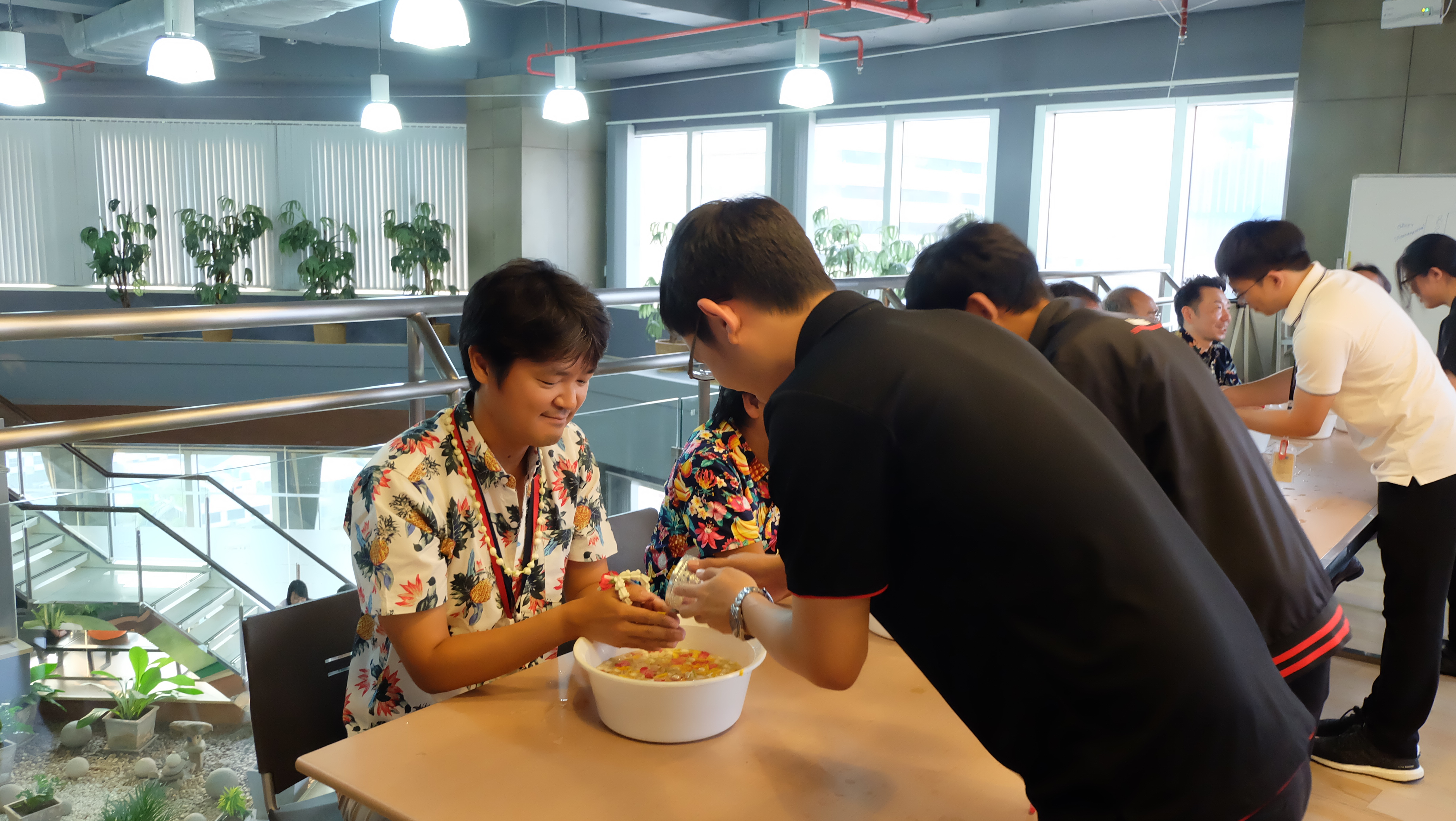 TDET has conducted Songkran Ceremony on 18 April 2018.