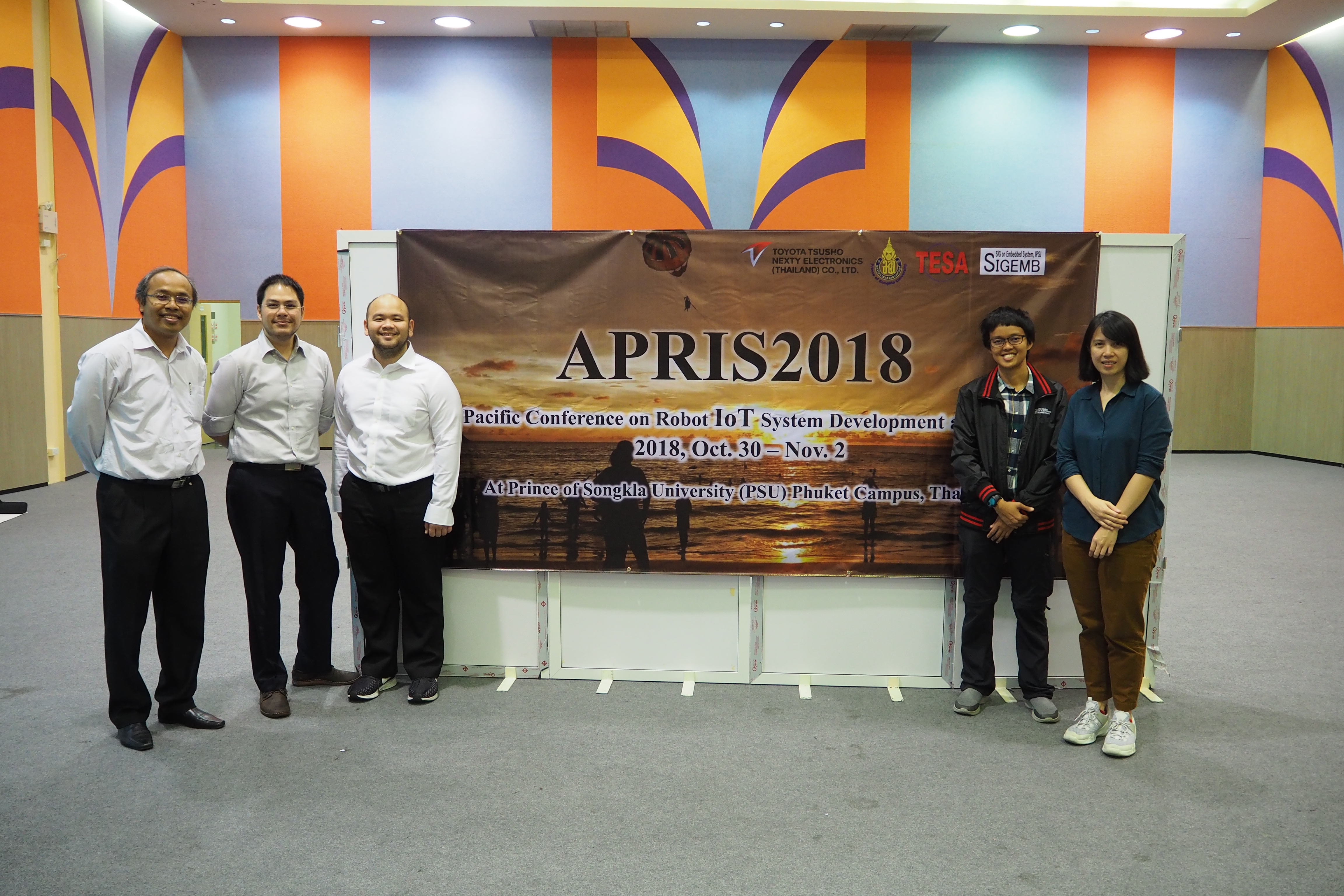 APRIS（Asia Pacific Conference on Robot IoT system Development and Platform) 2018!