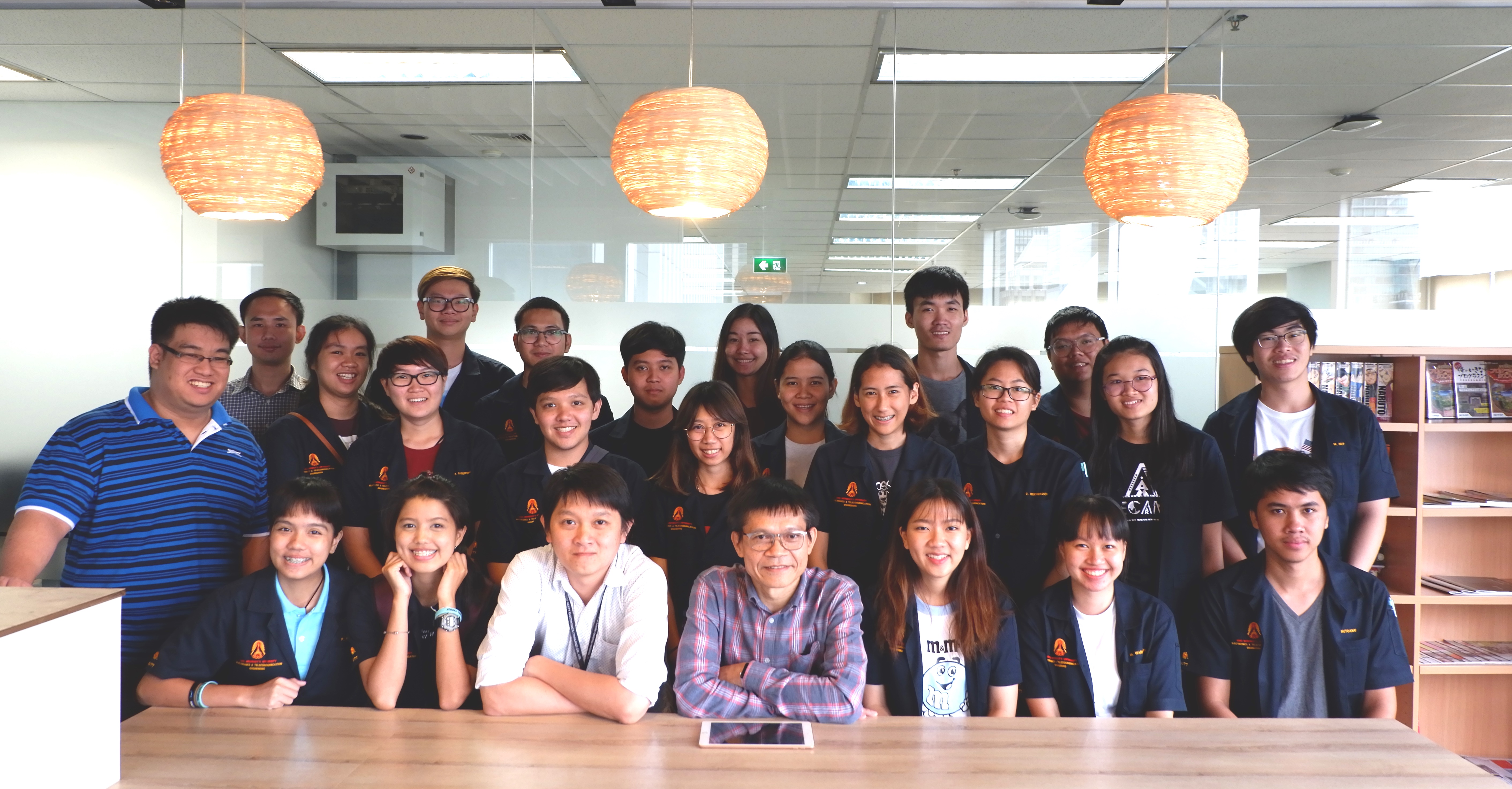 Open house event for Professor and Students from KMUTT on 8th August 2018